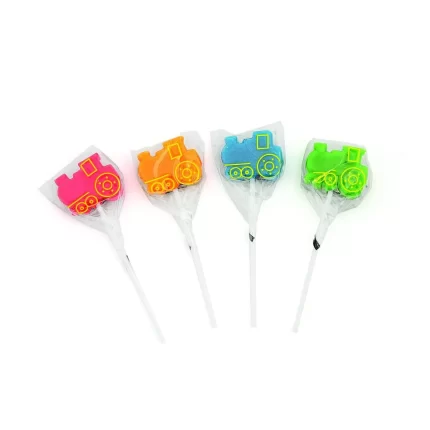 Novelty Themed Individually Wrapped Lollipops 12 Pieces Trains Birthday Party Favors Suckers
