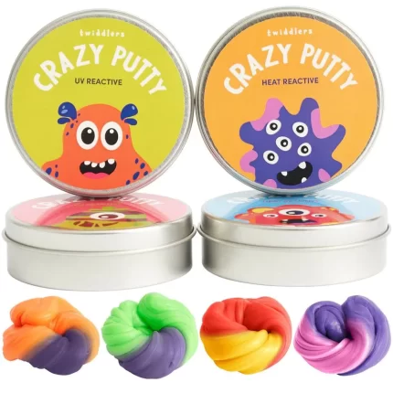 Colour Changing Slime Putty (UV or Heat) 1 pot | Little Whispers
