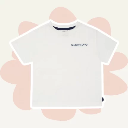 100% Earth loving Kid T-Shirt - Natural