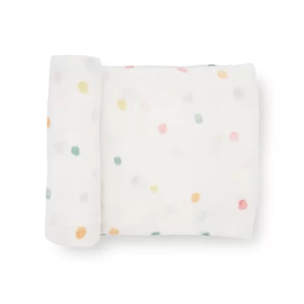 Muslin swaddle cotton - Party Dots