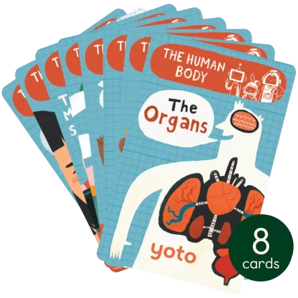 Yoto Brain Bots: The Human Body Set of 8 Audio Cards