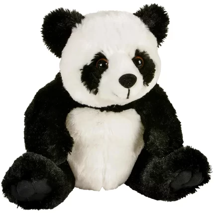 Adventure Planet 8" Panda Plush Stuffed Animal Toy Black