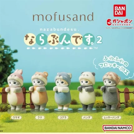 Mofusand Narabundesu. 2 Gashapon Asst-Set of 30(Bag)-Japan Imports