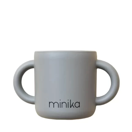 Learning mug with handles - Stone