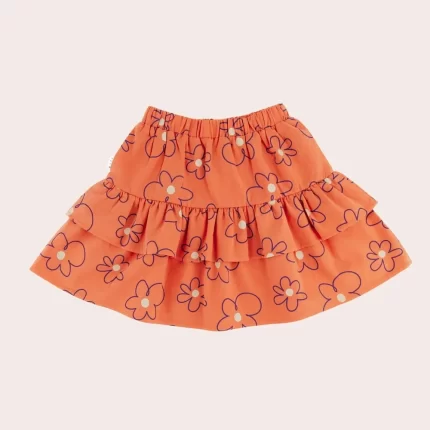 Olive + The Captain: Abby Skirt Coral Fleur