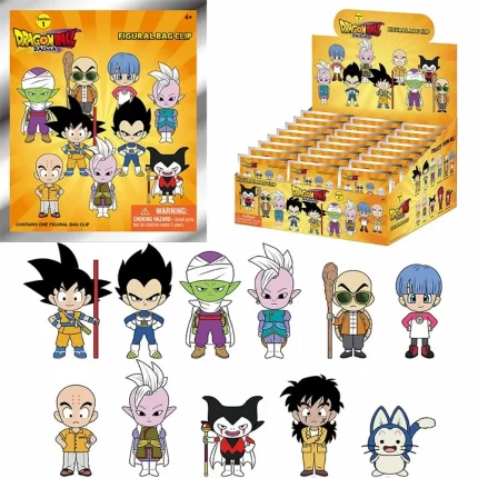 DRAGON BALL DAIMA 3D FOAM BAG CLIP BLIND BAG ASST- SERIES 1-24PCS PDQ