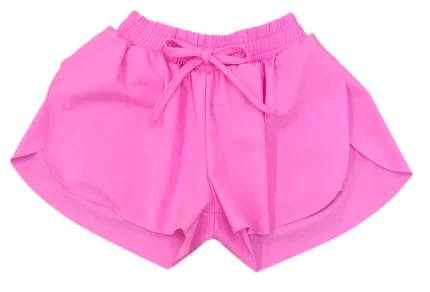 Be Elizabeth - Athletic Butterfly Shorts - Cotton Candy Pink