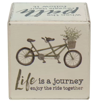 Bless Our Beautiful Home Six-Sided Block