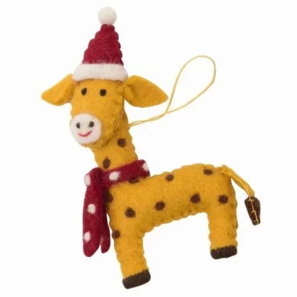 Pashom: Xmas Ornament African Animals Giraffe