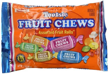 Tootsie Fruit Rolls Assorted Fruity Flavored 0.81 lb