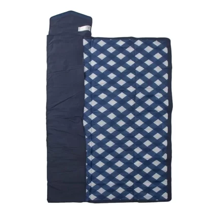 Outdoor blanket 5x5 feet - Navy Plaid