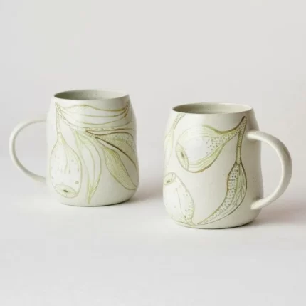 Angus & Celeste: Everyday Mugs Two Set Eucalyptus