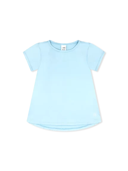 Bridget Basic Top - Cotton Candy Blue