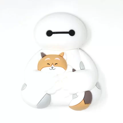 Disney Big Hero 6 Baymax with Cat 3D Foam Magnet