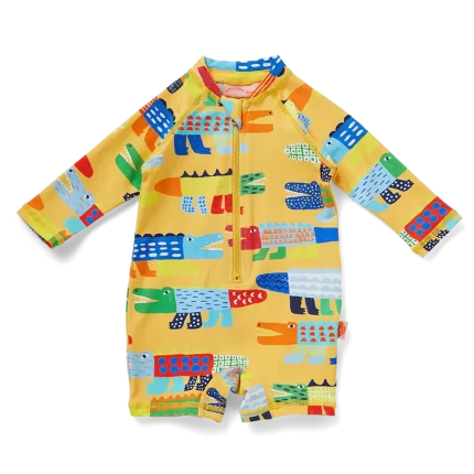 Halcyon Nights: Baby Long Sleeve Swim Suit Chomp