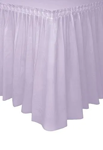 Ivory Plastic Table Skirt 29" x 14ft.