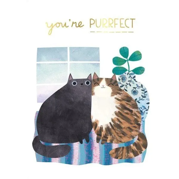 1oOhh-Deer-Foil-Greeting-Card-You-re-Perfect-Cats