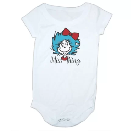 Baby bodysuit: Miss Thing one-piece infant