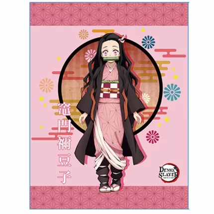 Demon Slayer Nezuko Sublimation Throw Blanket
