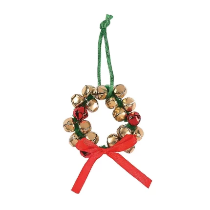 Jingle Bell Wreath Ornament Craft Kit - Crafts for Kids and Fun Home Activities