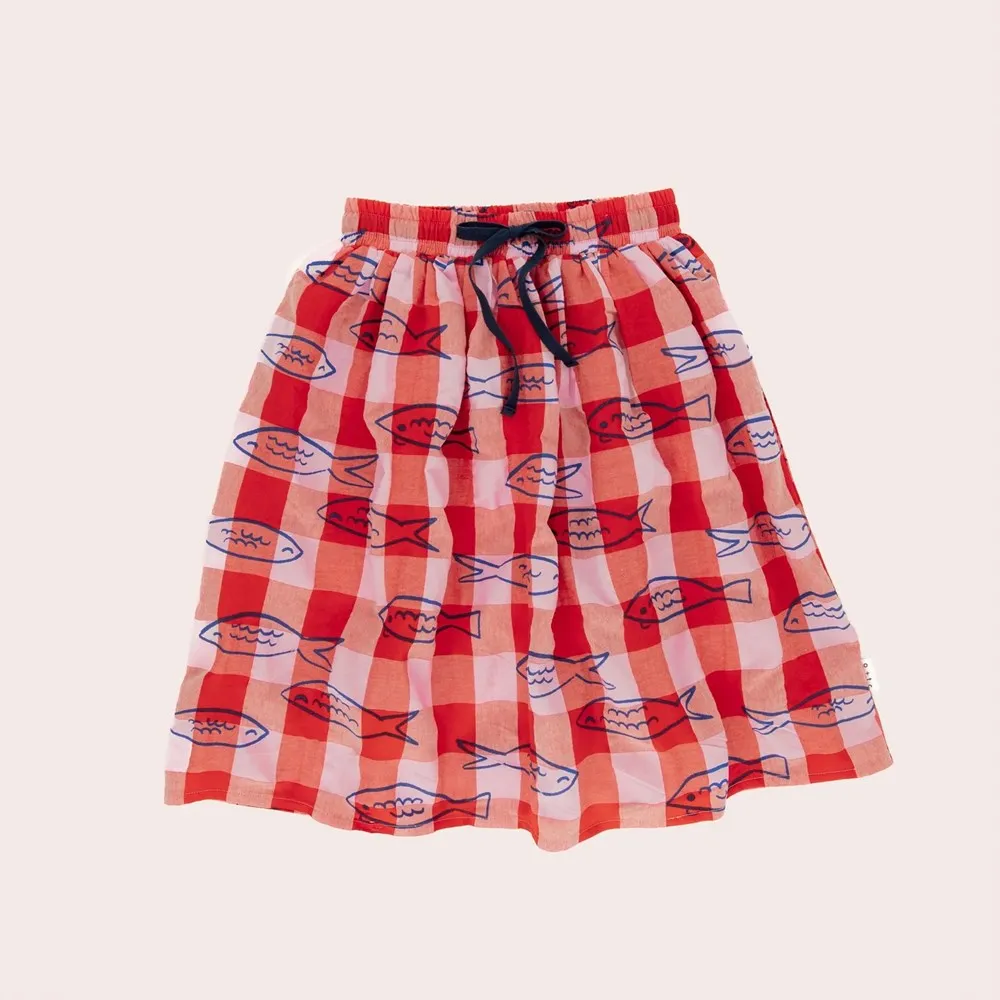 1xOlive-The-Captain-Midi-Skirt-Fish-Hadley-Red-Gingham
