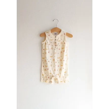 Baby Bugs and Binoculars Henley Romper