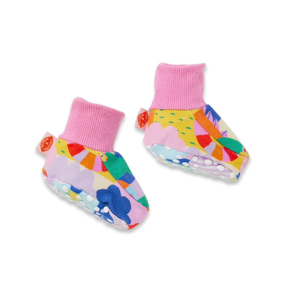 2cHalcyon-Nights-Baby-Booties-Rainbow-Valley