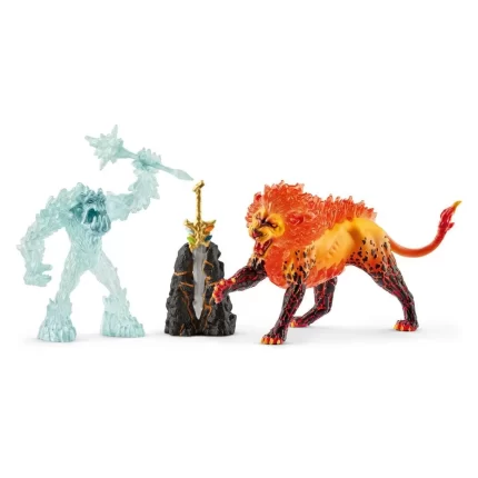 Schleich Battle for the superweapon Frost Monster Vs. Fire Lion