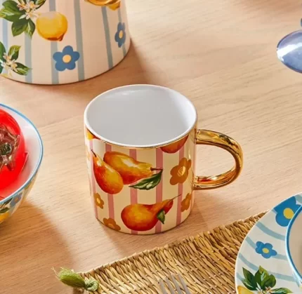 Carla Dinnage Designs: Frutti Bloom Pear Mug