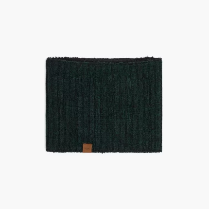 Adult Tweed Neck Warmer - Melange Pine & Black