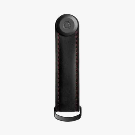 Orbitkey: 2.0 Crazy Horse Leather Obsidian Black/Red