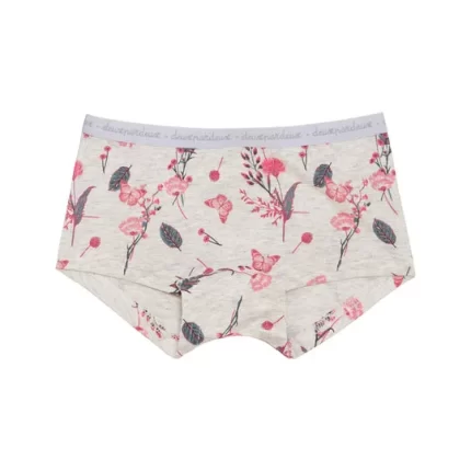 Printed Boyshort Panty AOP Retro Butterfly