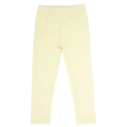 Leggings - Bleached Sand Ribbed