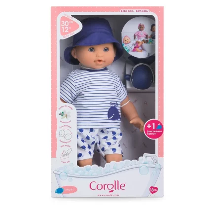 Baby bath doll - Marin et baleine