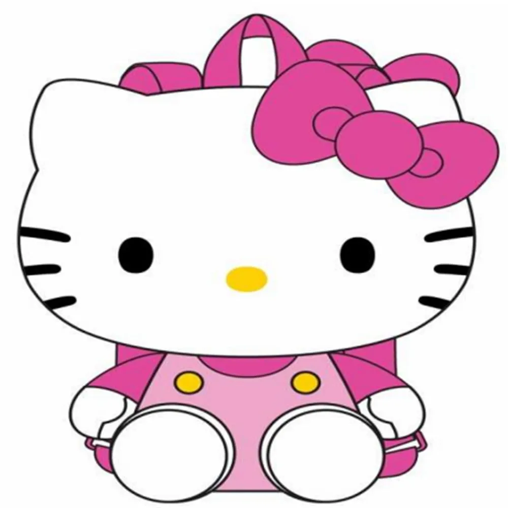 2pHello-Kitty-in-Pink-Jumpsuit-Sitting-Pose-Plush-Backpack