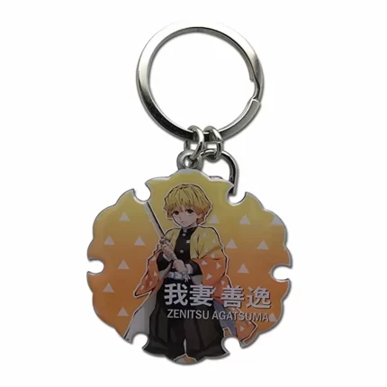 Demon Slayer Zenitsu Agatsuma Metal Keychain