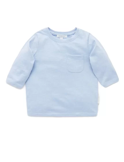 Basic Long Sleeve Tee - Icicle