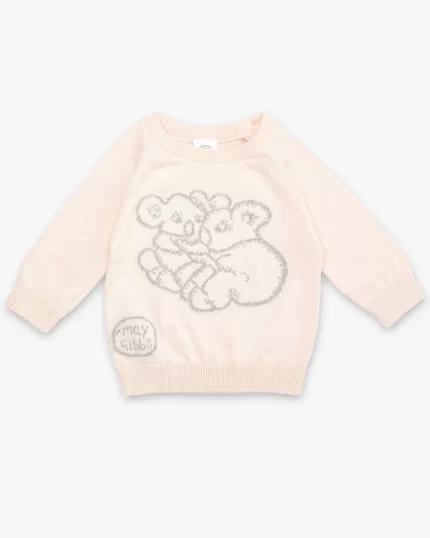 May Gibbs Cuddle Knit Jumper - Pink