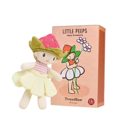 Tenderleaf Little Peeps Poppy Strawberry