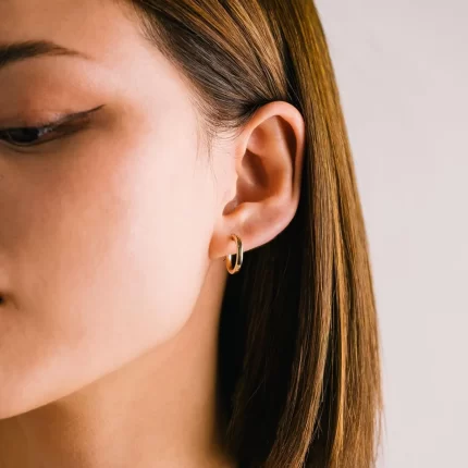 Gold-Filled Wire Hoop Earrings