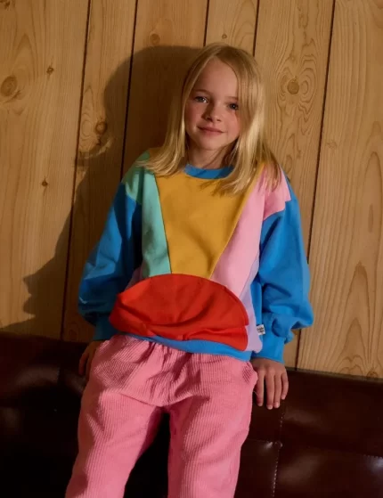 Goldie + Ace: Catching Some Rays Terry Sweater Bright