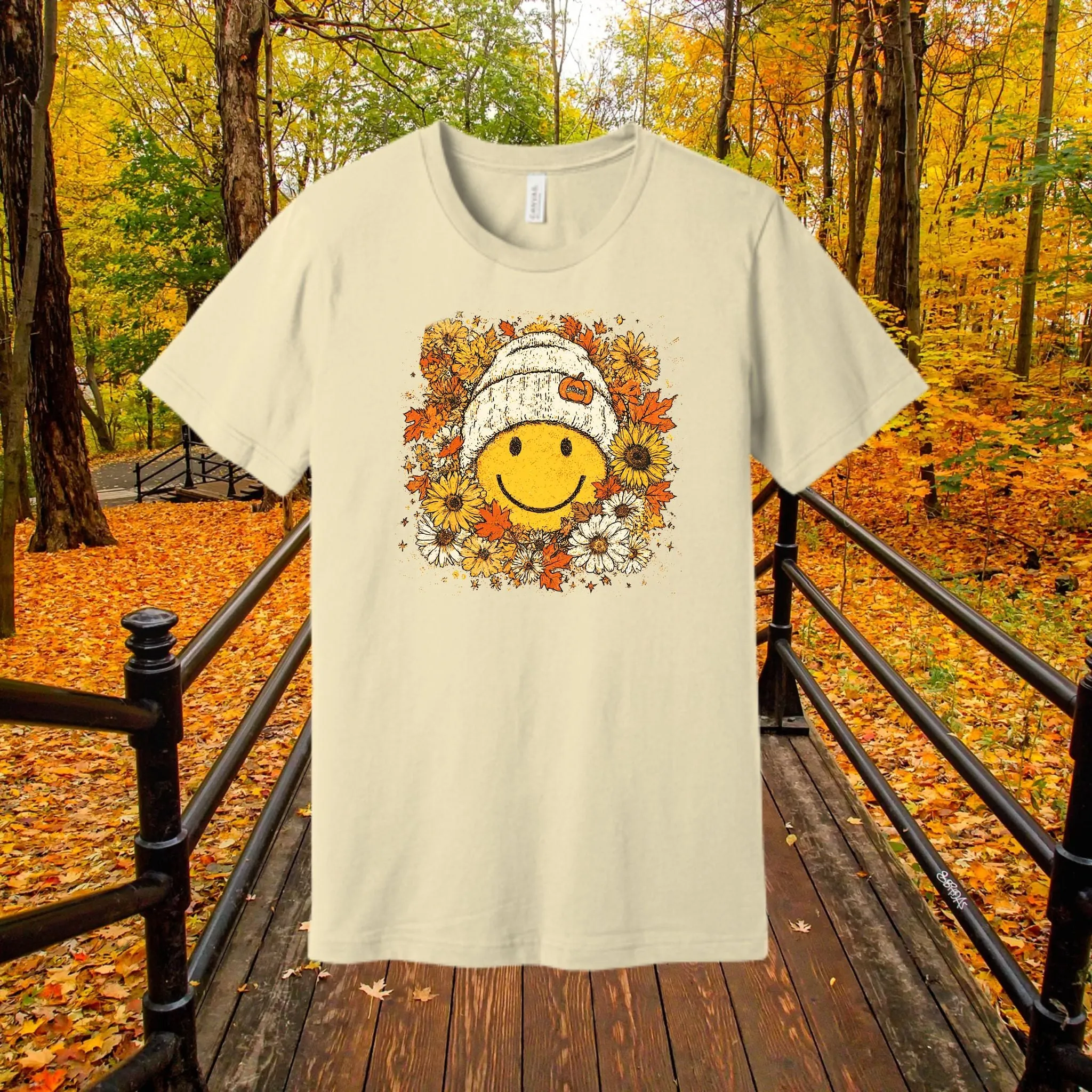 3cBoho-Fall-Flower-Vibes-with-Smiles-Natural-Tee