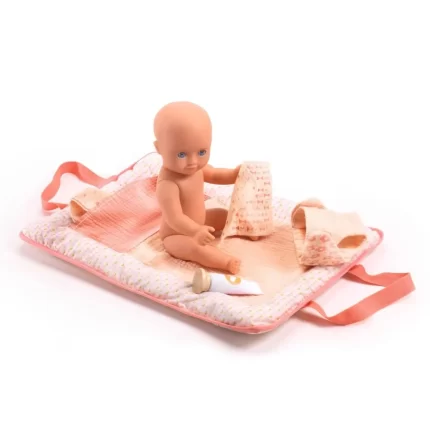 Pink Peak changing bag for Pomea doll