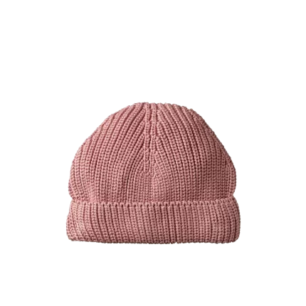 Forest Beanie - Woodrose Chunky Knit