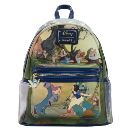 Disney Snow White & The Seven Dwarfs Scenes Mini Backpack