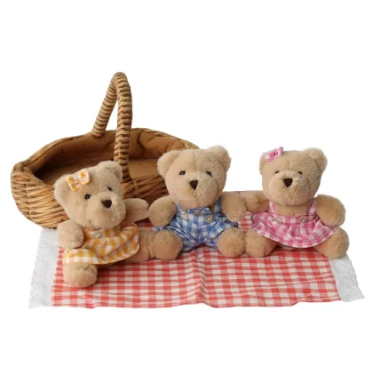 Wilberry Teddy Bears Picnic Bears x 3