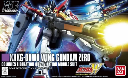 #174:Wing Gundam Zero,"Gundam Wing" Bandai HGAC