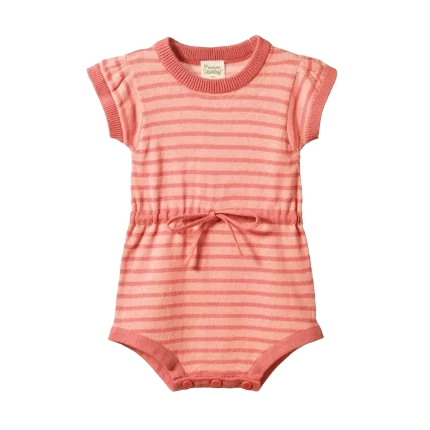 Lottie Suit - Peony Sailor Stripe