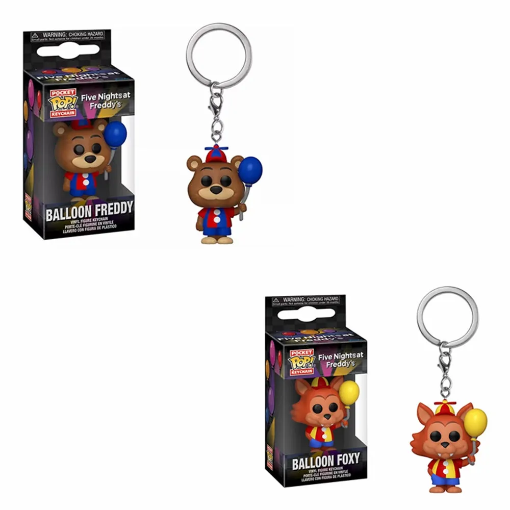 3pASST-POP-Keychain-FNAF-Sec-Breach-S3-Balloon-Freddy-Foxy-Set-of-12-Special-Offer