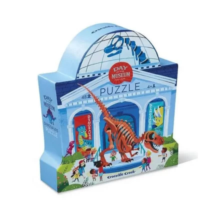 Crocodile Creek: 48pc Puzzle Museum Dinosaur